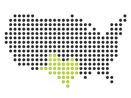 Texas map graphic highlighting Omma Trucking's Permian Basin footprint.